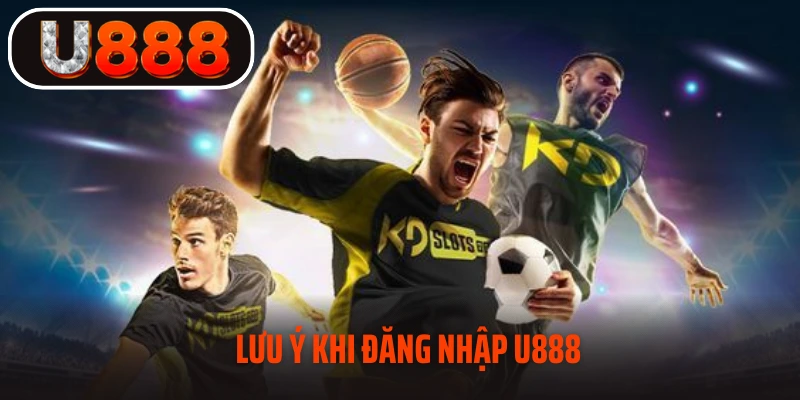Các lưu ý cần nhớ khi đăng nhập U888