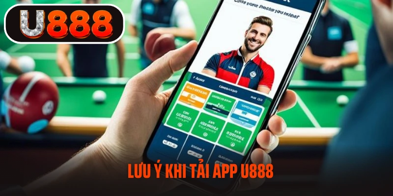 Lưu ý khi tải app U888 nên nhớ
